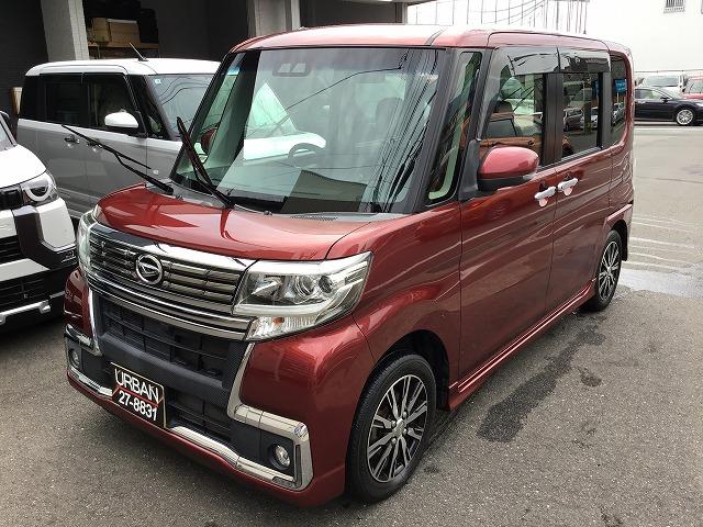 タント カスタムＸ　トップエディションＳＡＩＩＩ　社外ナビ　Ｂカメラ　シートヒーター　スマートアシスト　Ｂｌｕｅｔｏｏｔｈ機能　ハンドルスイッチ　純正１４インチアルミ　ワンオーナー　禁煙車（6枚目）