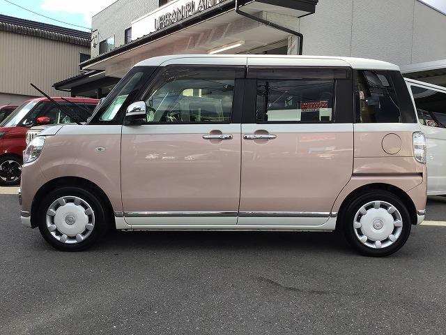 ムーヴキャンバス Ｘリミテッドメイクアップ　ＳＡＩＩＩ　純正８型ナビ　Ｂカメラ　ＥＴＣ　両側パワースライドドア　ドライブレコーダー　スマートアシストＩＩＩ　ワンオーナー車　禁煙車（4枚目）