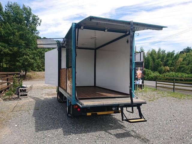 トヨエース 　キッチンカー　移動販売車　フードトラック　中型　８ナンバー　１．５ｔ　バックモニター　ＥＴＣ　デニムブルーメタリック（9枚目）