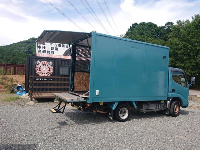 トヨエース 　キッチンカー　移動販売車　フードトラック　中型　８ナンバー　１．５ｔ　バックモニター　ＥＴＣ　デニムブルーメタリック（13枚目）