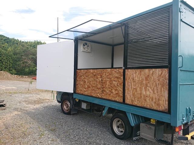 トヨエース 　キッチンカー　移動販売車　フードトラック　中型　８ナンバー　１．５ｔ　バックモニター　ＥＴＣ　デニムブルーメタリック（16枚目）