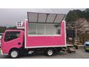 　１．５ｔキッチンカー　移動販売車　フードトラック　ケータリング　中型　カスタム　８ナンバー　ピンク　バックカメラ　ーレス　カーナビ（10枚目）