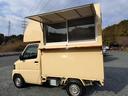 　軽タイプキッチンカー　８ナンバー　フードトラック　跳ね上げ式　走行１４．８万Ｋｍ　クリーム色　フローリング仕様　作業場エアコン付き　換気扇　ＥＴＣ（10枚目）