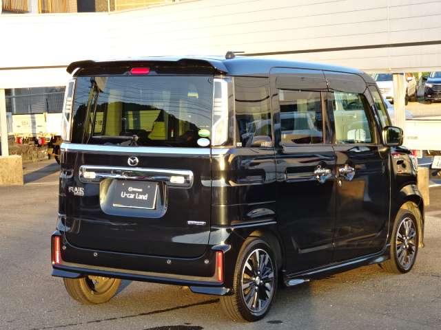 フレアワゴンカスタムスタイル ６６０　カスタムスタイル　ハイブリッド　ＸＳ　ナビ・ＴＶ・シートヒーター・両側電動スライ　ＬＥＤヘットライト　デュアルセンサーブレーキサポート　オートクルーズ　前席シートヒーター　スマートキ　横滑り防止機能　地デジ　盗難防止装置　メモリーナビ（2枚目）