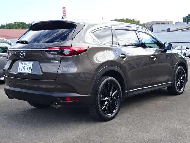 ＣＸ－８ ２．２　ＸＤ　ブラックトーン　エディション　ディーゼルターボ　・ナビ・ＴＶ・ＥＴＣ・全方位モニター・ドラレ　３６０ビュー　クルコン　衝突軽減装置　運転席パワーシート　ＬＥＤヘッド　コーナーセンサー　シートヒーター　スマートキー　ＥＴＣ　キーレス　３列シート　ナビ（2枚目）