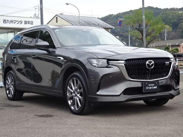 ＣＸ－８０ ３．３　ＸＤ　Ｌパッケージ　ディーゼルターボ　ナビ・ＴＶ・ＥＴＣ・サンルーフ・当社デモＵＰ　アルミホイール　パノラマサンルーフ　フルセグＴＶ　オートクルーズコントロール　電動リアゲート　禁煙車　全周囲カメラ　パワーシート　スマートキー　３列シート（10枚目）