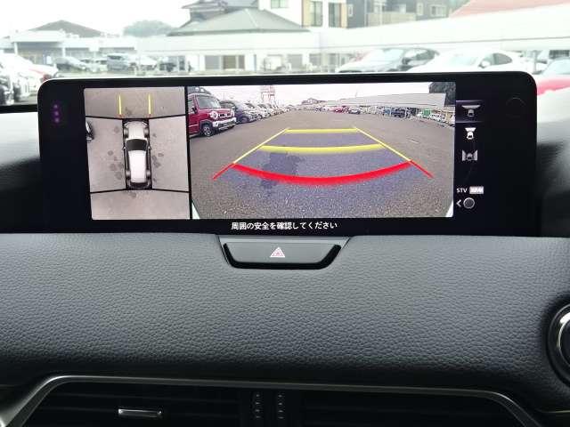 ＣＸ－８０ ３．３　ＸＤ　Ｌパッケージ　ディーゼルターボ　ナビ・ＴＶ・ＥＴＣ・サンルーフ・当社デモＵＰ　アルミホイール　パノラマサンルーフ　フルセグＴＶ　オートクルーズコントロール　電動リアゲート　禁煙車　全周囲カメラ　パワーシート　スマートキー　３列シート（15枚目）
