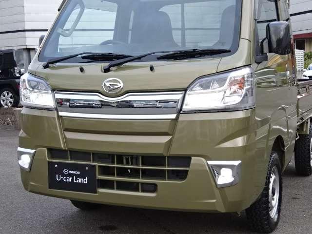 ハイゼットトラック ６６０　ジャンボ　３方開　４ＷＤ　５ＭＴ・ディスプレイオーディオ・バックカメ　パワーステ　助手席エアバック　前席パワーウィンドウ　バックカメラ　ＡＣ　運転席エアバック　ＬＥＤライト　キーレスキー　切替４ＷＤ　ＡＢＳ（5枚目）