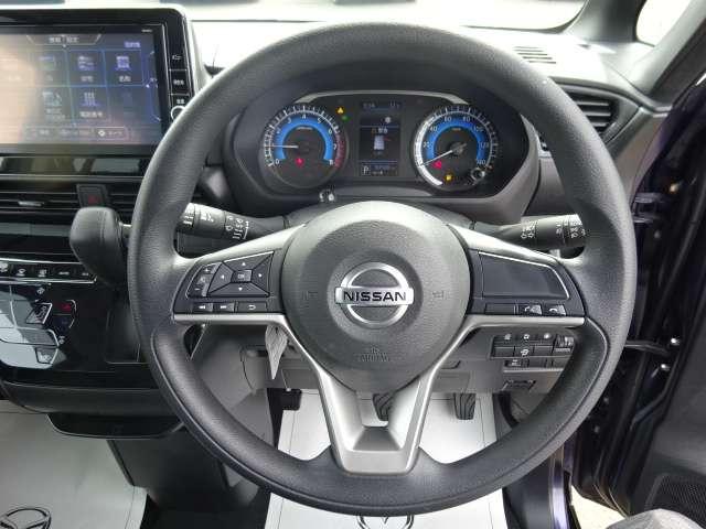 ルークス ６６０　ハイウェイスターＸ　ナビ・ＴＶ・ＥＴＣ・全方位モニター　インテリキ－　衝突軽減Ｂ　Ｃソナー　ハイビームＡ　横滑り防止　フルセグ　ＥＴＣ　フロントカメラ　イモビライザー　パワーウィンドウ　パワステ　オートエアコン　ナビＴＶ（3枚目）