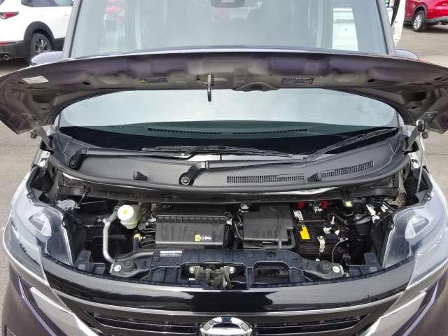 ルークス ６６０　ハイウェイスターＸ　ナビ・ＴＶ・ＥＴＣ・全方位モニター　インテリキ－　衝突軽減Ｂ　Ｃソナー　ハイビームＡ　横滑り防止　フルセグ　ＥＴＣ　フロントカメラ　イモビライザー　パワーウィンドウ　パワステ　オートエアコン　ナビＴＶ（5枚目）