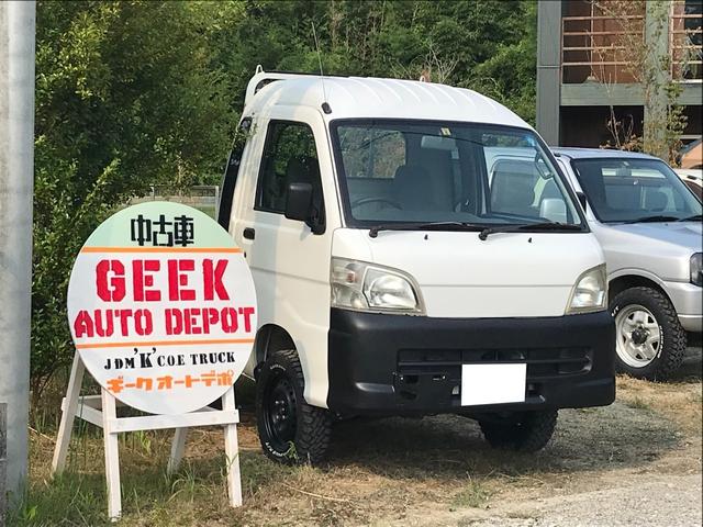 ジャンボ エアコン・パワステ・パワーウィンドウ・2インチリフトアップ・デフロック4WD・14インチブロックパターンタイヤ・タイミングベルト交換済み・5速マニュアル車・車検整備付き(4枚目)