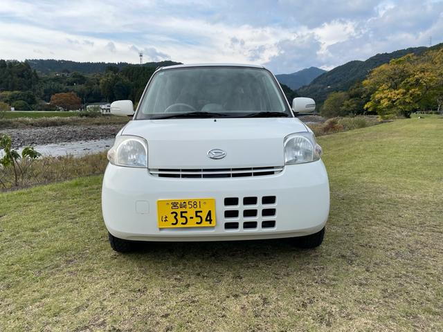 エッセ Ｘ　リフトアップカスタム　車検Ｒ９年１１月　４ＡＴ　電動格納ウインカーミラー　リフトアップサス　１４インチＡ／Ｔタイヤ（2枚目）