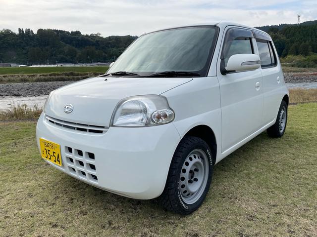 エッセ Ｘ　リフトアップカスタム　車検Ｒ９年１１月　４ＡＴ　電動格納ウインカーミラー　リフトアップサス　１４インチＡ／Ｔタイヤ（7枚目）