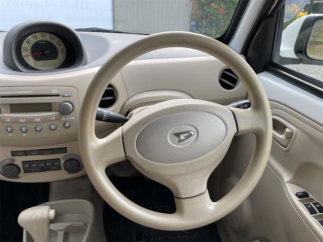 エッセ Ｘ　リフトアップカスタム　車検Ｒ９年１１月　４ＡＴ　電動格納ウインカーミラー　リフトアップサス　１４インチＡ／Ｔタイヤ（16枚目）