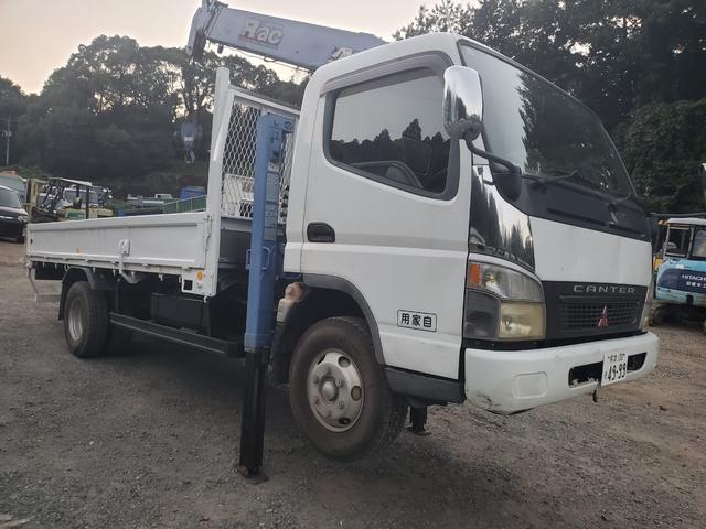 キャンター 　５段クレーン付　３トン車（6枚目）
