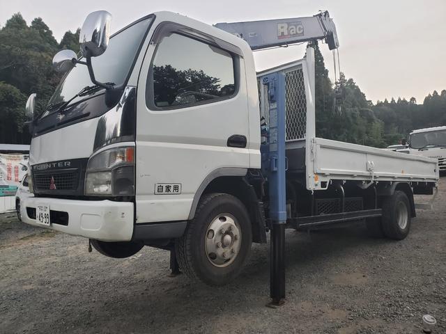 キャンター 　５段クレーン付　３トン車（7枚目）