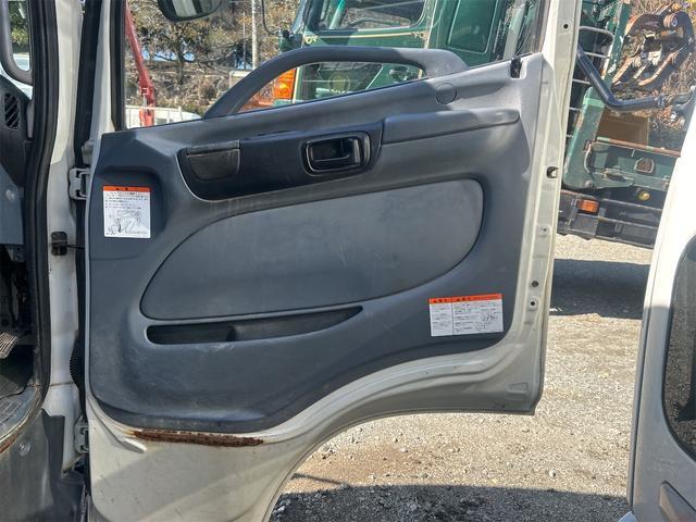 ヒノレンジャー ダンプ MT 後輪ダブル 電動格納ミラー エアコン パワーウィンドウ 運転席エアバッグ(21枚目)