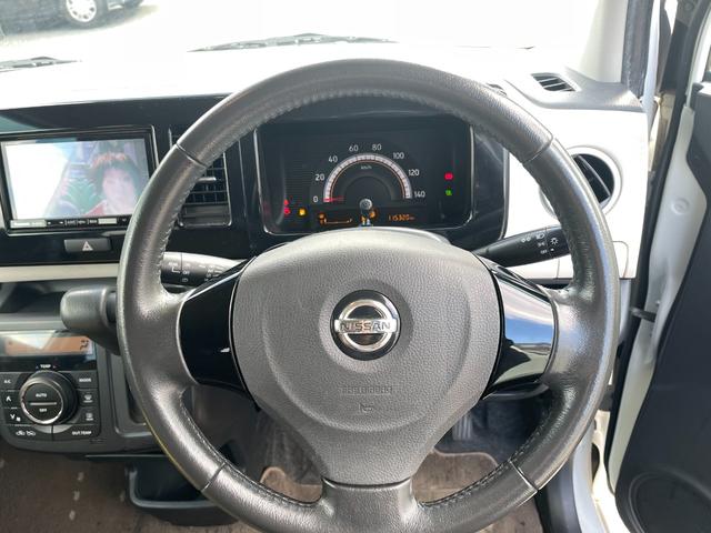 モコ Ｘ　社外ナビ　フルセグテレビ　Ｂツース　アルミ　オートエアコン　スマートキー２本　ＤＶＤ再生　電動格納ドアミラー（16枚目）