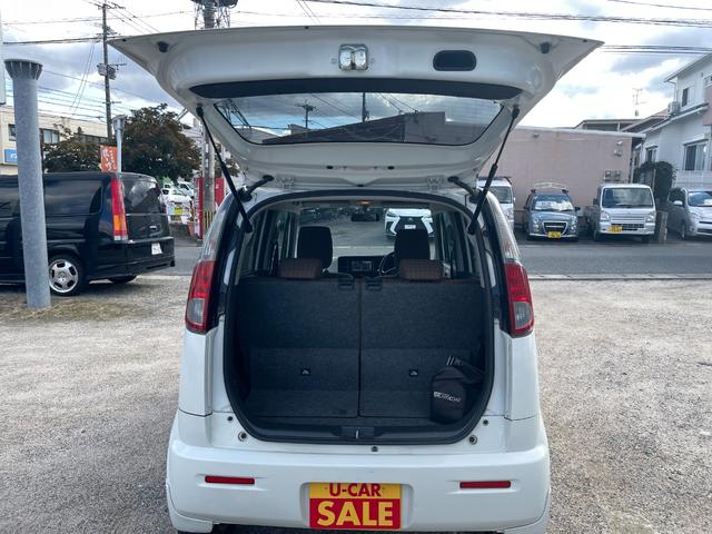 モコ Ｘ　社外ナビ　フルセグテレビ　Ｂツース　アルミ　オートエアコン　スマートキー２本　ＤＶＤ再生　電動格納ドアミラー（18枚目）