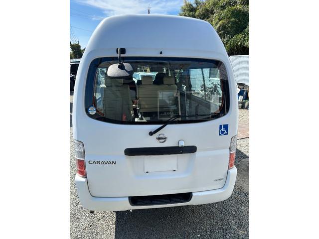 キャラバンバス 　１０人乗り　車いす移動車　自動ステップ　ウェルキャブ　福祉車輌　オーテック　バックカメラ　ナビ（30枚目）