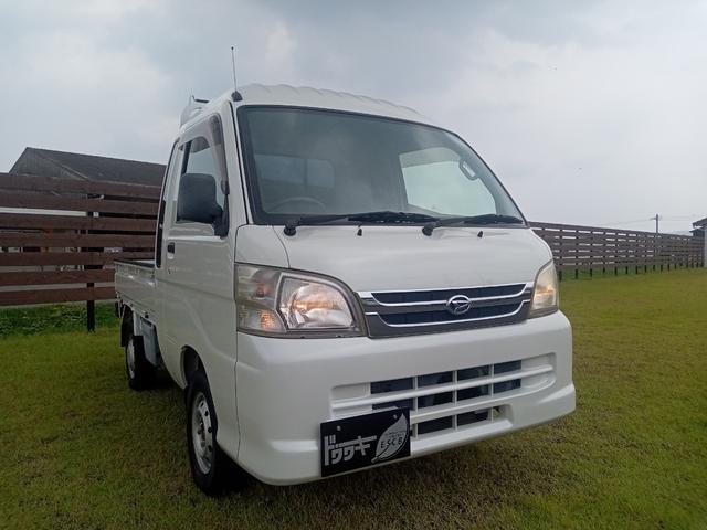 ハイゼットトラック 　グー鑑定証付き　ＭＴ　エアコン　パワーウィンドウ　運転席エアバッグ　ＣＤ（3枚目）