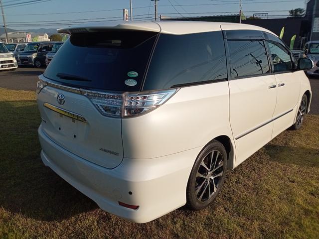 エスティマ アエラス　プレミアムエディション　ＥＴＣ　バックカメラ　ナビ　ＴＶ　オートクルーズコントロール　両側電動スライドドア　ＨＩＤ　スマートキー　電動格納ミラー　後席モニター　パワーシート　オットマン　ＣＶＴ　アルミホイール　ＣＤ（17枚目）