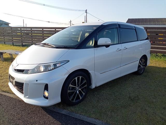 エスティマ アエラス　プレミアムエディション　ＥＴＣ　バックカメラ　ナビ　ＴＶ　オートクルーズコントロール　両側電動スライドドア　ＨＩＤ　スマートキー　電動格納ミラー　後席モニター　パワーシート　オットマン　ＣＶＴ　アルミホイール　ＣＤ（24枚目）