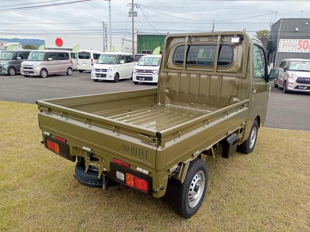 ハイゼットトラック スタンダード　農用スペシャル　４ＷＤ　軽トラック　ＭＴ　衝突被害軽減システム　クリアランスソナー　アイドリングストップ　ＥＳＣ　エアコン　パワーステアリング（8枚目）
