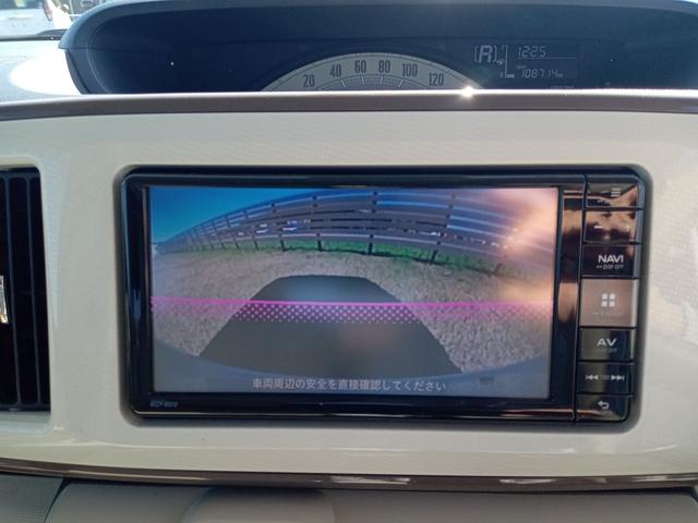 ムーヴキャンバス Ｘメイクアップ　ＳＡＩＩＩ　ＥＴＣ　バックカメラ　両側スライドドア　ナビ　ＴＶ　クリアランスソナー　衝突被害軽減システム　オートマチックハイビーム　スマートキー　アイドリングストップ　ベンチシート　ＣＶＴ　盗難防止システム（4枚目）