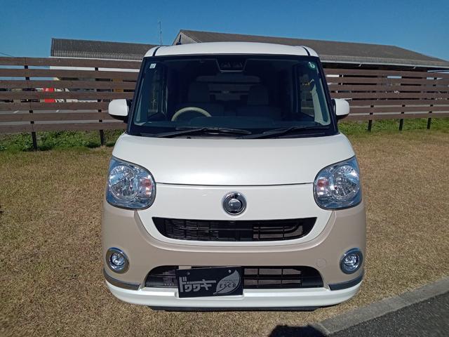 ムーヴキャンバス Ｘメイクアップ　ＳＡＩＩＩ　ＥＴＣ　バックカメラ　両側スライドドア　ナビ　ＴＶ　クリアランスソナー　衝突被害軽減システム　オートマチックハイビーム　スマートキー　アイドリングストップ　ベンチシート　ＣＶＴ　盗難防止システム（12枚目）