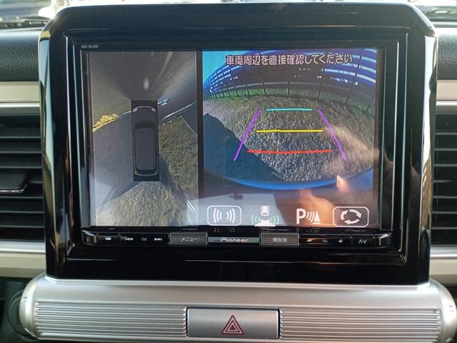 クロスビー ハイブリッドＭＺ　ＥＴＣ　全周囲カメラ　クリアランスソナー　オートクルーズコントロール　レーンアシスト　衝突被害軽減システム　ナビ　ＴＶ　オートライト　ＬＥＤヘッドランプ　アルミホイール　スマートキー（3枚目）