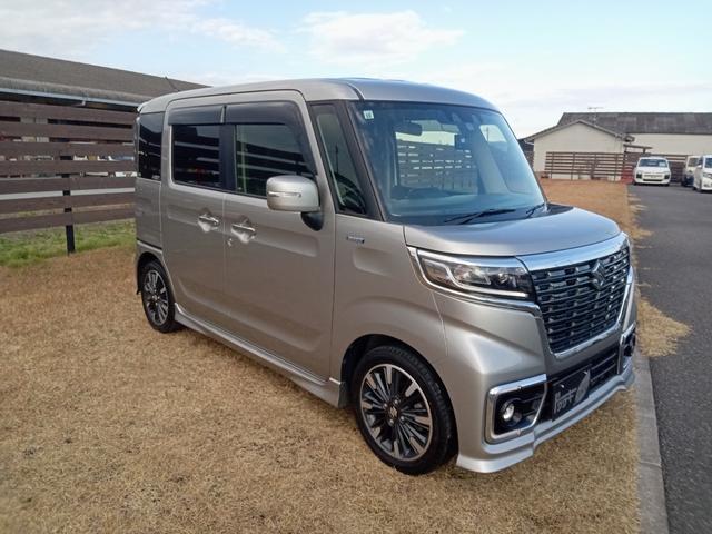 スペーシアカスタム ハイブリッドXSターボ ドライブレコーダー バックカメラ 両側電動スライドドア ナビ TV クリアランスソナー オートクルーズコントロール レーンアシスト 衝突被害軽減システム オートライト LEDヘッドランプ スマートキー(13枚目)