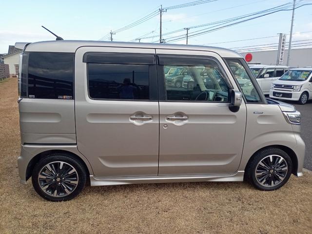 スペーシアカスタム ハイブリッドXSターボ ドライブレコーダー バックカメラ 両側電動スライドドア ナビ TV クリアランスソナー オートクルーズコントロール レーンアシスト 衝突被害軽減システム オートライト LEDヘッドランプ スマートキー(14枚目)