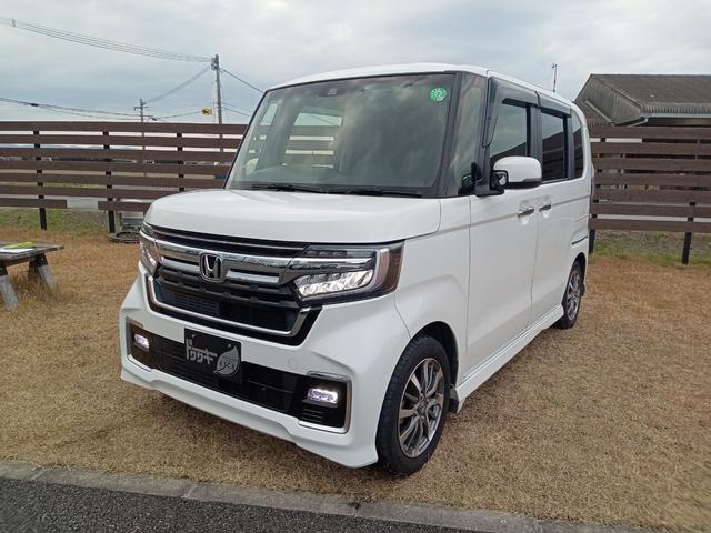 N-BOXカスタム L ETC バックカメラ 両側スライド・片側電動 ナビ TV クリアランスソナー オートクルーズコントロール レーンアシスト 衝突被害軽減システム オートライト LEDヘッドランプ スマートキー(11枚目)