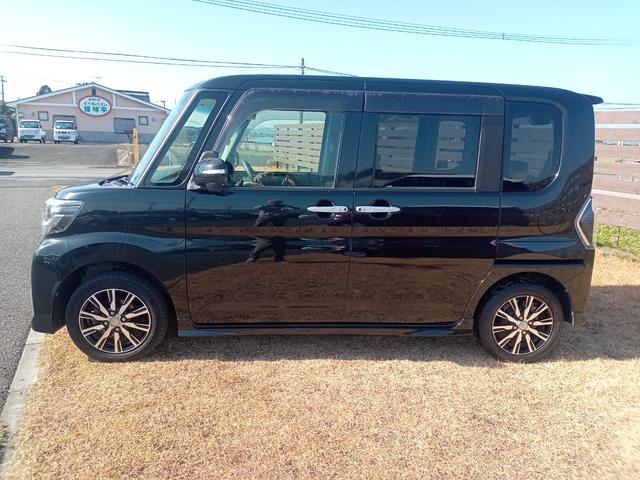 タント カスタムＸ　トップエディションＳＡＩＩ　バックカメラ　両側電動スライドドア　ナビ　ＴＶ　クリアランスソナー　衝突被害軽減システム　ＬＥＤヘッドランプ　スマートキー　アイドリングストップ　ベンチシート　ＣＶＴ　盗難防止システム　ＡＢＳ　ＥＳＣ（18枚目）