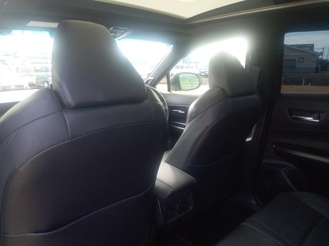 ハリアーハイブリッド Ｚ　レザーパッケージ　全周囲カメラ　クリアランスソナー　オートクルーズコントロール　レーンアシスト　パワーシート　衝突被害軽減システム　ナビ　ＴＶ　オートマチックハイビーム　ＬＥＤヘッドランプ　電動リアゲート（47枚目）