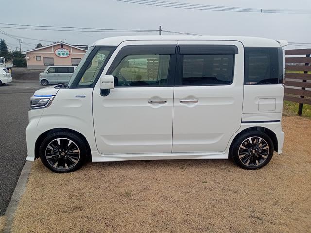 スペーシアカスタム ハイブリッドＸＳターボ　全周囲カメラ　両側電動スライドドア　ナビ　ＴＶ　クリアランスソナー　オートクルーズコントロール　レーンアシスト　衝突被害軽減システム　オートライト　ＬＥＤヘッドランプ　スマートキー（15枚目）