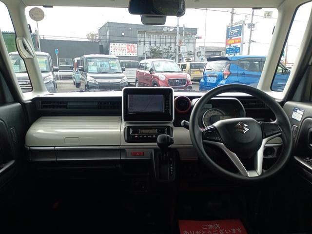 スペーシア ハイブリッドＸ　ＥＴＣ　全周囲カメラ　両側電動スライドドア　ナビ　ＴＶ　クリアランスソナー　レーンアシスト　衝突被害軽減システム　スマートキー　アイドリングストップ　電動格納ミラー　シートヒーター　ベンチシート（2枚目）