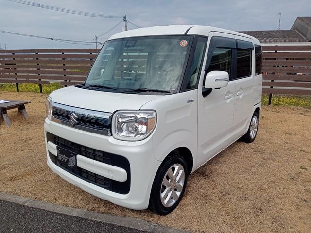 スペーシア ハイブリッドＸ　ＥＴＣ　全周囲カメラ　両側電動スライドドア　ナビ　ＴＶ　クリアランスソナー　レーンアシスト　衝突被害軽減システム　スマートキー　アイドリングストップ　電動格納ミラー　シートヒーター　ベンチシート（11枚目）