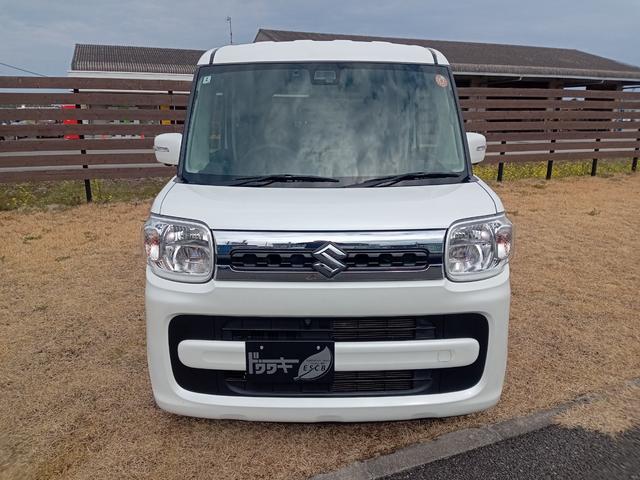 スペーシア ハイブリッドＸ　ＥＴＣ　全周囲カメラ　両側電動スライドドア　ナビ　ＴＶ　クリアランスソナー　レーンアシスト　衝突被害軽減システム　スマートキー　アイドリングストップ　電動格納ミラー　シートヒーター　ベンチシート（12枚目）