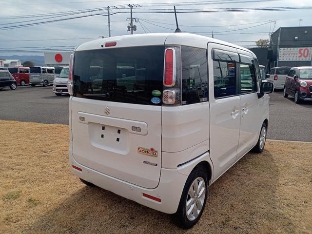スペーシア ハイブリッドＸ　ＥＴＣ　全周囲カメラ　両側電動スライドドア　ナビ　ＴＶ　クリアランスソナー　レーンアシスト　衝突被害軽減システム　スマートキー　アイドリングストップ　電動格納ミラー　シートヒーター　ベンチシート（15枚目）