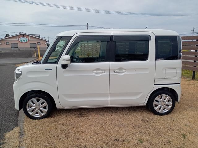 スペーシア ハイブリッドＸ　ＥＴＣ　全周囲カメラ　両側電動スライドドア　ナビ　ＴＶ　クリアランスソナー　レーンアシスト　衝突被害軽減システム　スマートキー　アイドリングストップ　電動格納ミラー　シートヒーター　ベンチシート（18枚目）