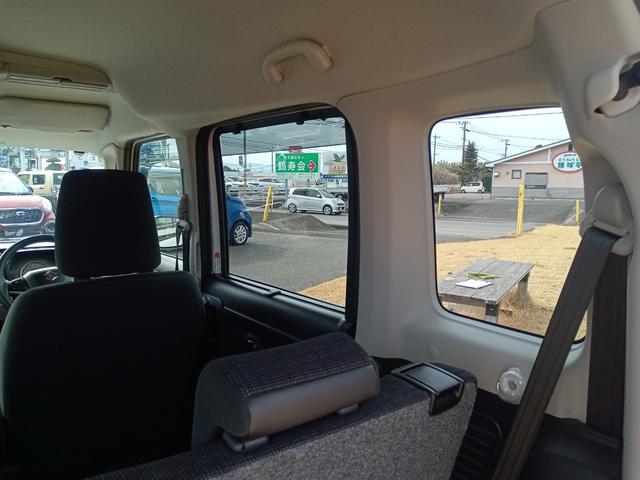 スペーシア ハイブリッドＸ　ＥＴＣ　全周囲カメラ　両側電動スライドドア　ナビ　ＴＶ　クリアランスソナー　レーンアシスト　衝突被害軽減システム　スマートキー　アイドリングストップ　電動格納ミラー　シートヒーター　ベンチシート（34枚目）