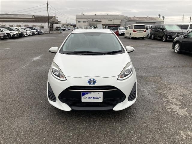 アクア S ワンオーナー 記録簿 アイドリングストップ メモリーナビ フルセグ キーレス(2枚目)