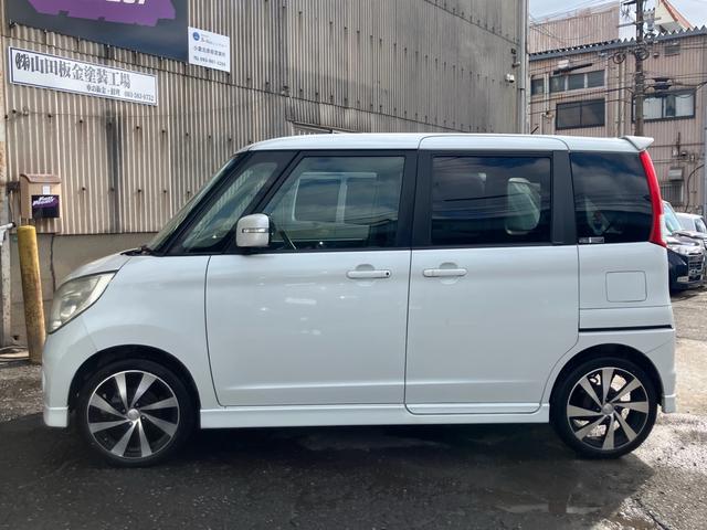 パレット ＸＳ　スマートキー　プッシュスタート　セキュリティー　片側パワースライドドア　ベンチシート　純正アルミホイール　エアロ　ＨＩＤライト（4枚目）