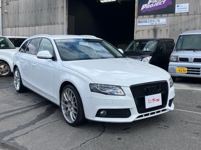 Ａ４アバント １．８ＴＦＳＩ　ナビテレビ　ＥＴＣ　パワーシート　キーレス　社外アルミホイール　レザー調シートカバー（3枚目）