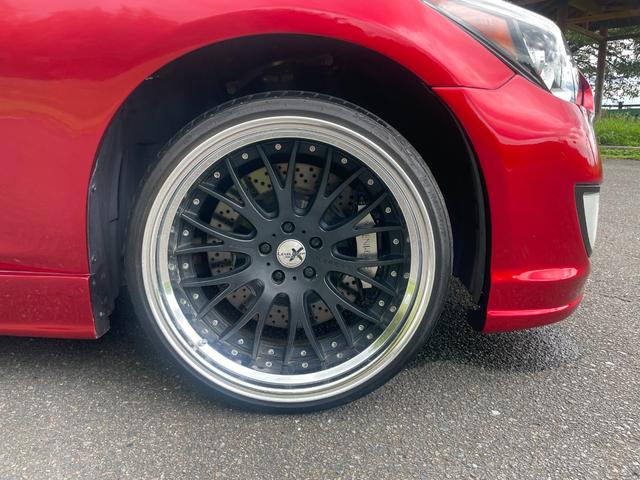 フーガ ３７０ＧＴ　タイプＳ　★インフィニティ後期仕様・ワンオフエアロ・フェンダー加工・社外エアサス４独仕様・Ｋブレイク２０インチ深リムホイル・社外ブレーキキット・運転席助手席シートヒーター、シートエアコン・本革シート（26枚目）