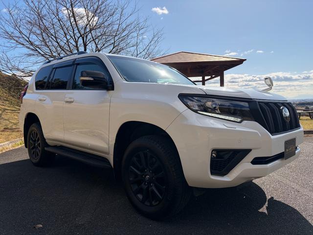 ランドクルーザープラド TX Lパッケージ マットブラックエディション ★新車ワンオーナー・サンルーフ・本革シート・シートヒーター・ALPINEナビ・ドラレコ・Bluetooth・ETC(4枚目)