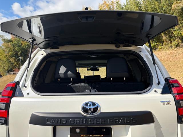 ランドクルーザープラド TX Lパッケージ マットブラックエディション ★新車ワンオーナー・サンルーフ・本革シート・シートヒーター・ALPINEナビ・ドラレコ・Bluetooth・ETC(23枚目)