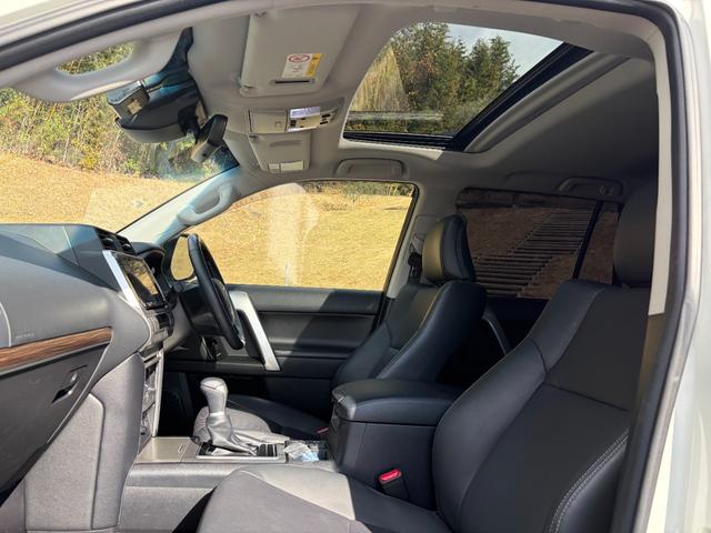 ランドクルーザープラド TX Lパッケージ マットブラックエディション ★新車ワンオーナー・サンルーフ・本革シート・シートヒーター・ALPINEナビ・ドラレコ・Bluetooth・ETC(32枚目)